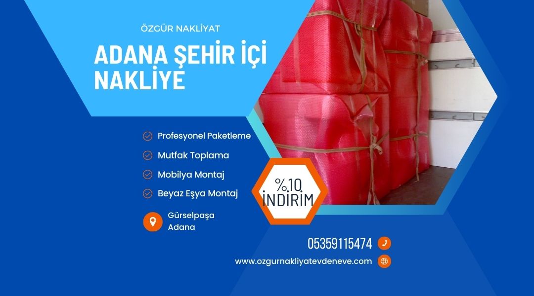 Adana Şehir İçi Nakliyat